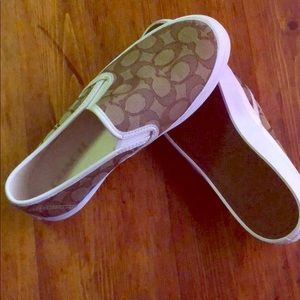Coach Signature Chrissy slip on sneakers
